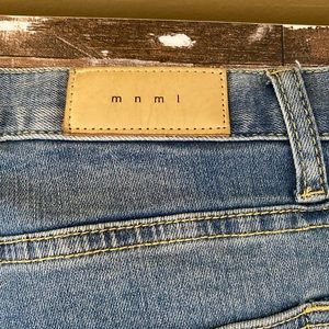 MNML supper skinny, ankle zipper (mens jeans) 34x32